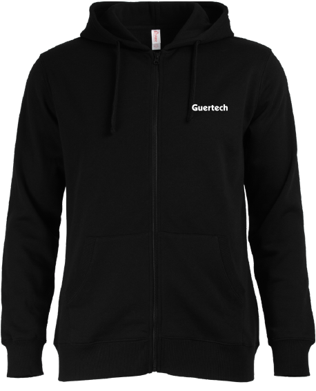 GUERTECH - XO4801U Ouaté à capuchon avec glissière - DTF. DTF-2308 (AVG)