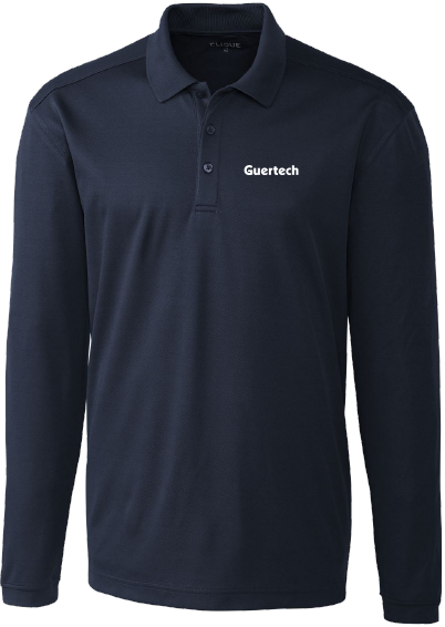 GUERTECH - MQK00077 Polo piqué Spin m.l. homme - BR. 14639 (AVG)