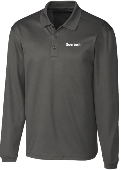 GUERTECH - MQK00077 Polo piqué Spin m.l. homme - BR. 14639 (AVG)