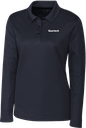 GUERTECH - LQK00066 Polo piqué Spin m.l. femme - BR. 14639 (AVG)