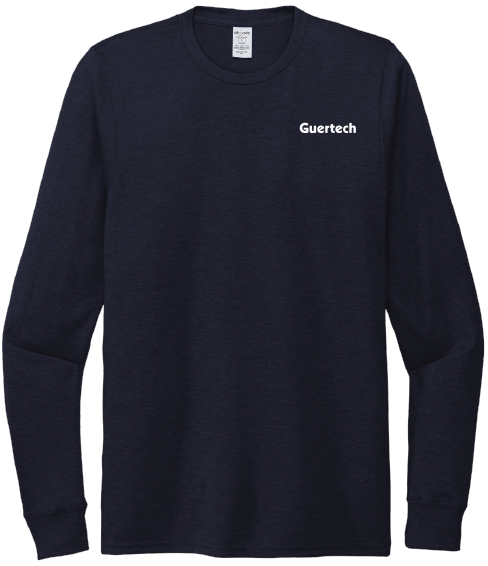 GUERTECH - AL6004CA allmade t-shirt tri-blend unisexe à manches longues - DTF. DTF-2320 (AVG)